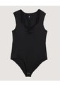 Body Para Mujer Manga Sisa Color Negro Marca Ostu #40200179 de Ostu