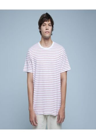 Camiseta Para Hombre Manga Corta Color Rosado  Marca Ostu #60091226 Ostu