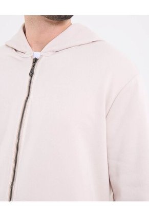 Buzo  Para Hombre Zipper Color Beige Marca Ostu #60060606