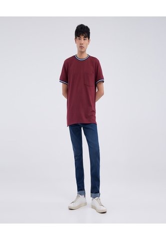 Jean Para Hombre Slim Color Azul  Marca Ostu #60160235 Ostu