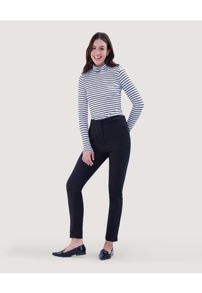 Pantalon Para Mujer  Color Negro Marca Ostu #40070707