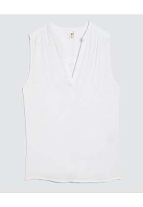 Blusa Para Mujer Manga Sisa Color Blanco Marca Ostu #40121065
