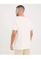 Camiseta Para Hombre Manga Corta Cuello Redondo Color Crema Marca Ostu #60091789 de Ostu
