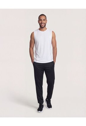 Camiseta Para Hombre Manga Sisa Cuello Redondo Color Blanco Marca Ostu #60091929