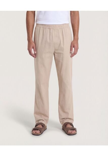 Pantalón  Para Hombre Moda Color Beige Marca Ostu #60070581