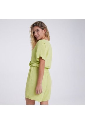 Enterizo Para Mujer Manga Corta Color Verde  Marca Ostu #40320053