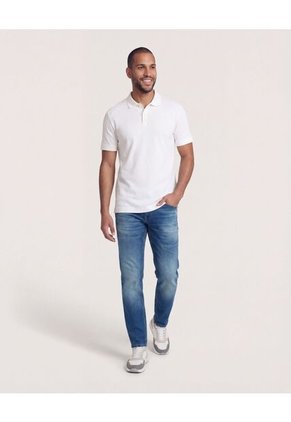 Jean  Para Hombre Carrot Color Azul Marca Ostu #60160453