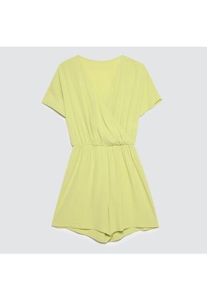 Enterizo Para Mujer Manga Corta Color Verde  Marca Ostu #40320053