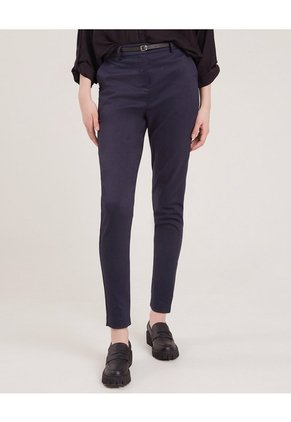 Pantalon Para Mujer Chino Color Azul  Marca Ostu #40070485