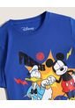 Camiseta  Infantil Niño Manga Corta Cuello Redondo Color Azul Marca Ostu #80090323 de Ostu