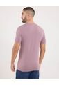 Camiseta Para Hombre Manga Corta Cuello Redondo Color Morado Marca Ostu #60091796 de Ostu