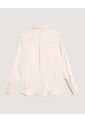 Camisa  Para Mujer Manga Larga Color Beige Marca Ostu #40010345 de Ostu
