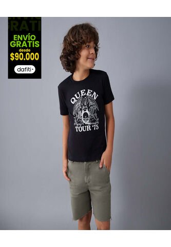 Camiseta Queen Tour 75  Para Infantil Niño #80090248 Ostu Ostu