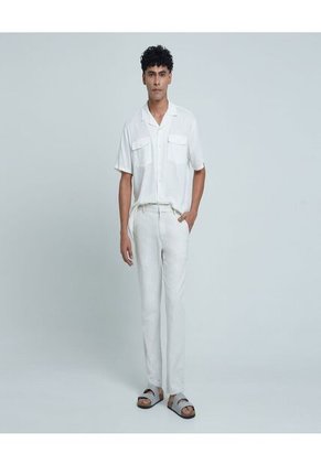 Pantalon Para Hombre Chino Color Blanco Marca Ostu #60070270
