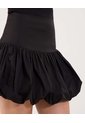 Falda Para Mujer Corto Color Negro Marca Ostu #40140171 de Ostu