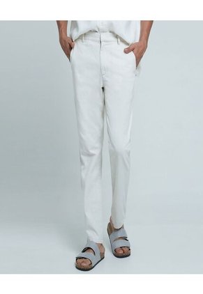 Pantalon Para Hombre Chino Color Blanco Marca Ostu #60070270