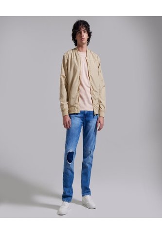 Jean Para Hombre Slim Color Azul  Marca Ostu #60160201 Ostu
