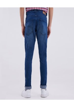 Jean Para Hombre Skinny Color Azul Marca Ostu #60160222