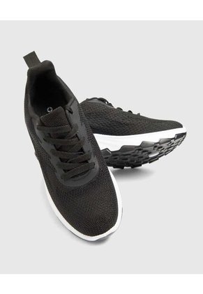 Tenis Para Mujer Sport Color Negro Marca Ostu #40720160