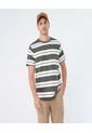 Camiseta Para Hombre Manga Corta Cuello Redondo Color Verde  Marca Ostu #60091423 de Ostu