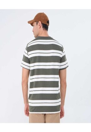 Camiseta Para Hombre Manga Corta Cuello Redondo Color Verde  Marca Ostu #60091423