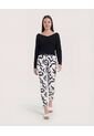 Pantalón  Para Mujer Chino Color Negro Marca Ostu #40070873 de Ostu