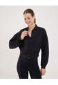 Buzo Para Mujer Zipper Color Negro Marca Ostu #40060464 de Ostu