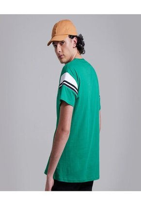 Camiseta Para Hombre Manga Corta Color Verde Marca Ostu #60090845