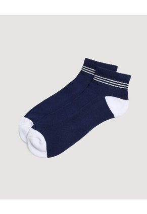 Medias Pack X3 Media Tobillera X3 Para Hombre Negro Ostu