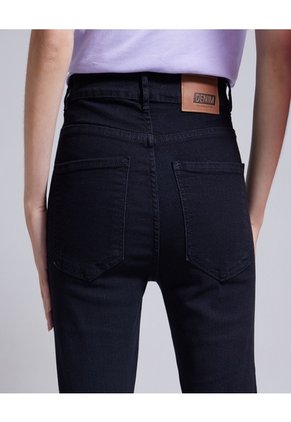 Jean Para Mujer Skinny Color Negro Marca Ostu #40160308