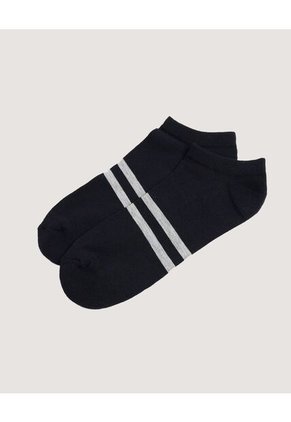Medias Pack X3 Caña Larga Con Estampado X3 Para Hombre Negro Ostu