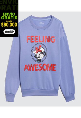Buzo Minnie Mouse  Para Mujer #40060399 Ostu Ostu
