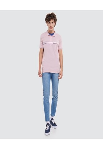 Jean Para Hombre Slim Color Azul  Marca Ostu #60160158 Ostu