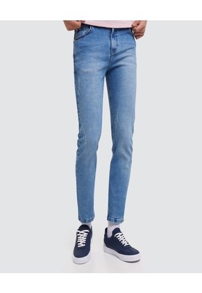 Jean Para Hombre Slim Color Azul  Marca Ostu #60160158