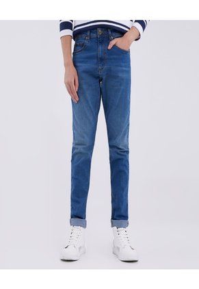 Jean Para Hombre Skinny Color Azul  Marca Ostu #60160234