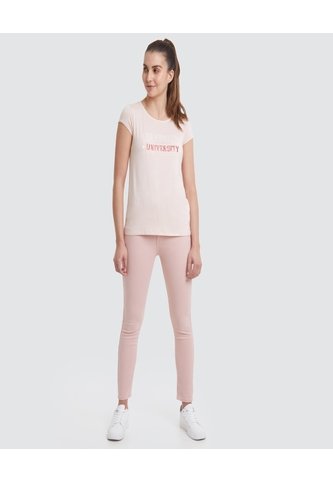 Pantalon Para Mujer 5 Bolsillos Color Rosado  Marca Ostu #40070311 Ostu