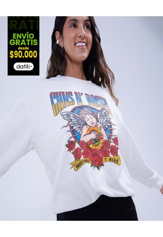 Buzo Guns N' Roses  Para Mujer #40060425 Ostu Ostu