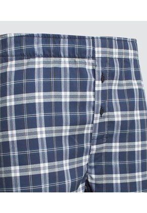 Boxer De Hombre Bragueta Marca Ostu En Color Azul #60000304