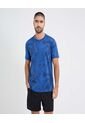 Camiseta Para Hombre Manga Corta Cuello Redondo Color Azul Marca Ostu #60091609 de Ostu