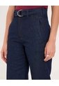 Jean Para Mujer Wide-Leg Color Azul Marca Ostu #40160600 de Ostu