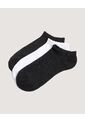 Medias Invisibles Pack X3 X3 Para Mujer Negro Ostu de Ostu