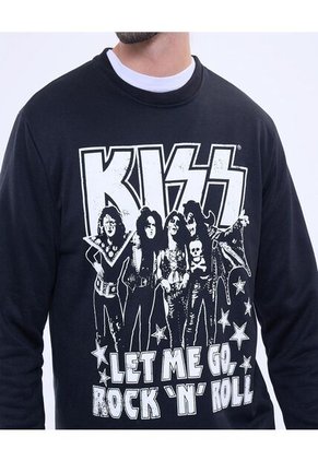 Buzo Para Hombre Estampado Kiss  Para Hombre #60060520 Ostu