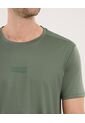 Camiseta Para Hombre Manga Corta Cuello Redondo Color Verde Marca Ostu #60091724 de Ostu