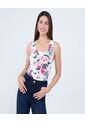 Top Para Mujer Cuello Redondo Color Rosa Marca Ostu #40220410 de Ostu