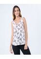 Blusa Para Mujer Manga Sisa Color Crudo Marca Ostu #40121114 de Ostu