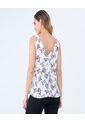 Blusa Para Mujer Manga Sisa Color Crudo Marca Ostu #40121114 de Ostu