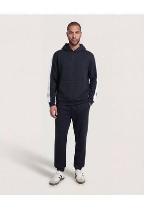 Buzo  Para Hombre Hoodie Color Negro Marca Ostu #60060592