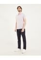 Polo Para Hombre Cuello Tejido Con Bolsillo Color Rosa Marca Ostu #60110746 de Ostu