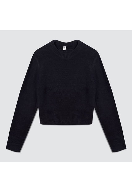 Saco Para Mujer Cuello Redondo Color Negro Marca Ostu #40330073