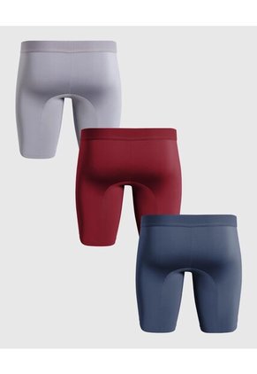 Pantaloncillo Para Hombre Boxer Filete Medio Microfibra Color Negro Marca Ostu #60000517